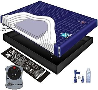 100% WAVELESS WATERBED Mattress/Liner/Heater/Fill Drain/Conditioner KIT (California King 72x84 1L7G1)