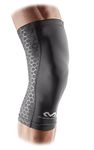 McDavid MD6305-0701-31 Active Comfort Compression Knee Sleeve, Grey/Black, X-Small