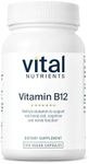 Vital Nutrients Vitamin B12 1000mcg - Vegan - Methylcobalamin for Metabolism, Cognitive & Nervous System Health* - High-Potency B12 Supplement - Gluten, Dairy, Soy Free - 100 Capsules