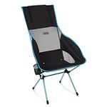 Helinox Savanna High-Back Collapsible Camp Chair, Black
