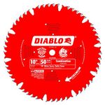 Freud 10In. 50T Diablo Combination Chop Miter & Table Saw Blade D1050X