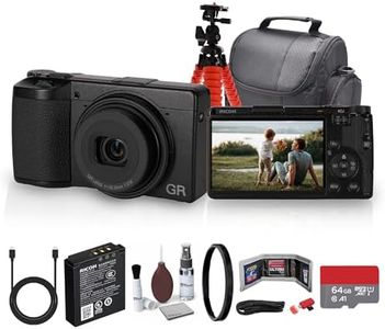 Ricoh GR IV Digital Camera | Compact Pocket Camera with Fast f2.8 Lens, Image Stabilization, and Portable for Everyday + More