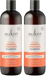 Sukin Sensitive Scalp Care Shampoo 500 ml (Pack of 2)