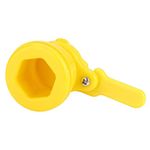 Honey Extractor Tap,Plastic Food Grade Threaded Barrel Bee Honey Extractor Gate Valve Bottling Beekeeping Supplies, Durable Beekeeper Honey Buckets Hive Tool