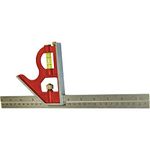 Faithfull CS300 Combination Square 300mm/12-inch, Red