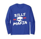 Bills Fan Football Mafia Sports For Buffalo Fans New York NY Long Sleeve T-Shirt