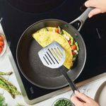 Circulon A1 Series with ScratchDefense 11-piece Non-Stick Cookware Set.Hard Anodized Aluminum Construction.Ergonomic Silicone Grip Handles.