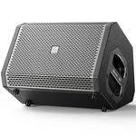 200W High-Power Karaoke Machine with 5-Channel Mixer, Premium Voice Amplifier/PA System, Portable Bluetooth Speakers with 2 Wireless Mics for Busking, Party, Outdoor, Classroom, Singing, Guitar Amp