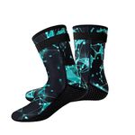 YDQUANI 3mm Neoprene Wetsuit Socks Thermal Anti-slip Diving Socks Boots for Men Women Snorkelling Open Water Swimming Surfing