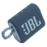 JBL Go 3: Portable Speaker with Bluetooth, Builtin Battery, Waterproof and Dustproof Feature Blue JBLGO3BLUAM