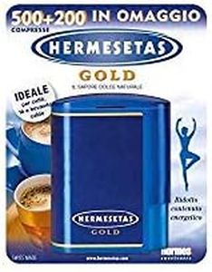 hermesetas gold dolcificante 500+200 compresse