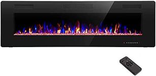 R.W.FLAME 68 inch Recessed and Wall