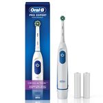 Oral B Pro Expert Electric Toothbrush for adults, Battery Operated with replaceable brush head,Pack of 1, Multicolor