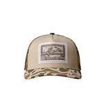 YETI Duck Stamp Trucker Hat, One Size, Sharptail Taupe/Camo, One Size