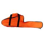 Chainsaw Bag Carrying Case Portable Protection Waterproof Holder Fit for Stihl Husqvarna 12''/14''/16'' Chainsaw Storage Bag(Orange)