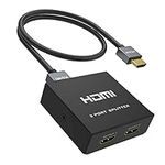 4K HDMI Splitter 1 in 2 Out + HDMI 