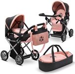 Baby Doll Convertible Pram Stroller