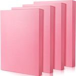 Treela 4 Pieces Pink Insulation Foam 2 Inch Thick Rectangles XPS Foam Board 12 x 7.5 Inch Insulating Foam Board for Home Improvements Wall Ceiling DIY Modeling