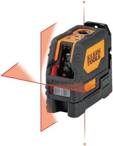 Klein Tools 93LCLS Laser Level, Self Leveling, Cross Line Level with Plumb Spot and Magnetic Mounting Clamp