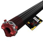 Garage Door Torsion Spring 234x2x30 Replacement for Garage Door Repair | Heavy Duty Minimum 20,000 Cycles Right Hand Wound Replacement for Left Side of Garage Door (Red Cone)