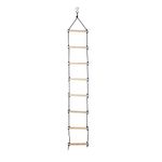 VIXERA Rope Ladder for Kids | Climbing Ladder for Kids | Wooden Ladder for Kids for Physical Activity | Indoor Outdoor Games for Kids