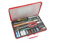 Taparia 1021 Steel Tool Box (Multicolour)