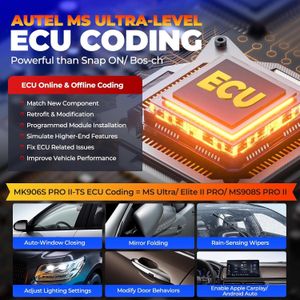 Autel MaxiCOM MK906S PRO2-TS Diagnostic Tool – Advanced OBD2 Scanner
