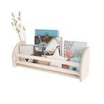 MAMOI® Book shelf for kids, Bookcase for childrens room, Small bookshelf for toddler, Child bookcases and shelves, Wall stand storage and furniture for bedroom