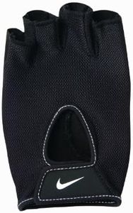 Nike Women's Fundamental Training Gloves II (Black/White, Large)