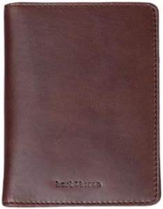 Leather Travel Wallet and Passport Holder - Handstitched Full Grain Leather Passport Wallet & Travel Accessories, Modern Bi-fold Luggage & Travel Essentials Organiser from bark&bison (Classic)