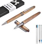 Wood Ballpoint Pen Set 2 Pack, Fanc