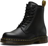 Dr. Martens mens Work Boot, Black Industrial Full Grain, 15 US Women/14 US Men