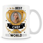 Chef Gift Photo Mug - to The Best Chef in The World