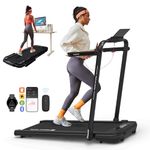 Mobvoi Home Treadmill SE 3 in 1 Foldable Treadmill for Home Walking Pad 2.5 HP Compact Portable folding Under Desk Running Walking Machine with Remote Control LED Display for Home Office 12 km/h