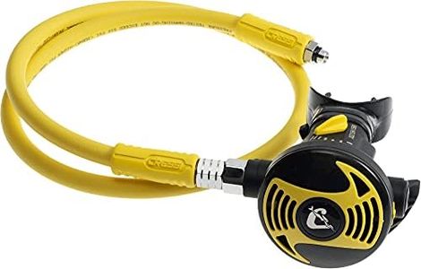 Cressi Octopus XS for Scuba Diving Regulators - Reliable, Comfortable - Made in Italy Quality Since 1946