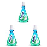 Dentyl Dual Action Smooth Mint Plaque-Reducing CPC Mouthwash, 500ml (Pack of 3)