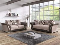 MK SOFAS 3 + 2 Seater - A Modern & Luxurious Brown Sofas for Living Room 3 Plus 2 Seater -Premium Quality Sofa 3 Seater and 2 Seater - Luxurious Furniture For Drawing Room, Bedroom & Office