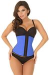 Rene Rofe Women's Waist Cincher, Blue, XXXL