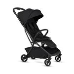 Silver Cross Nia World's Only Aircraft Cabin Approved Stroller |Flat Recline|One Hand Fold|Lightweight & Travel Friendly|Self Standing|0 to 6M|Upto 9 Kg (Onyx, Stroller)