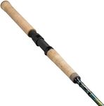 Lew's (WMCS90ML Wally Marshall Classic Signature Series Spinning Fishing Rod, 9-Foot, 2-Piece, IM8 Graphite Blank, Stainless Steel Guides, Medium-Light Power, Moderate Action, Full-Grip Cork Handle