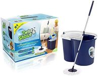 Twist and Shout Mop - Award Winning Original Hand Push Spin Mop with 2 Microfiber Mopheads