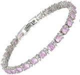 RIZILIA Eternity Tennis Bracelet & 