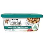 Beneful Prepared Meals Wet Dog Food, Rice and Lamb Stew - 283 g Tub (8 Pack)