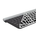 kwmobile Keyboard Cover Compatible with Logitech MK470 / K580 - Keyboard Cover US English QWERTY - Black