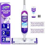 Swiffer PowerMop Multi-Surface Mop Kit for Floor Cleaning, Fresh Scent, Mopping Kit Includes PowerMop, 2 Mopping Pad Refills, 1 Floor Cleaning Solution with Fresh Scent and 2 Batteries