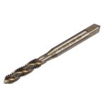 sourcing map Metric Spiral Flute Thread Taps, M6 x 1 H2 Screw Threading Tap, Machine Tapping Tools for Machinist Repair (M35 Cobalt High Speed Steel (HSS-CO), Uncoated)