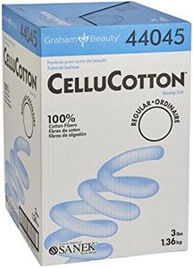 Graham Beauty Cellucotton, 44045, Hair Care Coil, Cotton, White, Shape