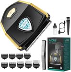 VGR Shortcut Self-Haircut Kit, Waterproof Cordless Head Shaver, Hair Clipper, Hair Trimmer for Home Use with Curved Blade,V-910