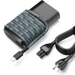 65W USB-C Charger for Lenovo - Fit for Lenovo ThinkPad X1 T480 T480s T490 T580 E580 E590 T14 T15 E14 E15 E16 L14 X13 Chromebook C330 S340 300e Type C Power Adapter with Premium Braided Nylon Cord