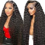 24 Inch Water Wave Human Hair Wig f